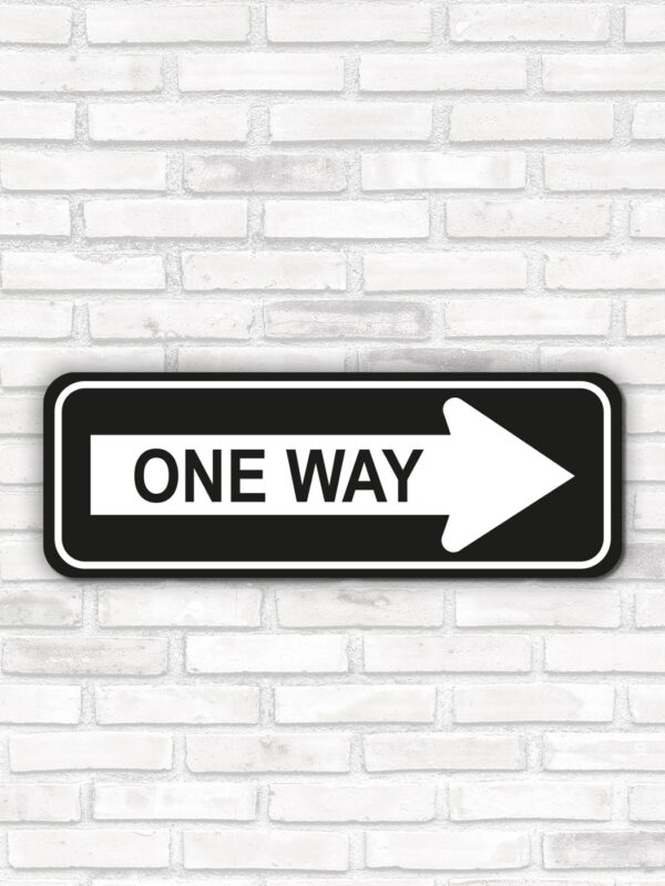 Señal de composite One Way